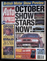 Auto Express Magazine August 4-10 No.201 mbox2555 October Show Stars Now! - £3.07 GBP