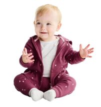 Carter&#39;s Boys Girls Jacket Bodysuit Bottoms Dark Pink Multicolor Hearts ... - $37.99