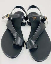 Casual Woman Sandals Size 9.5 (black) - £5.41 GBP