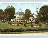 Myrtle Hotel Digby Nova Scotia Canada WB Postcard L14 - $6.29