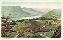Thirlmere Cumbria England~Elevated View Of RESERVOIR-1906 Postcard - £7.07 GBP