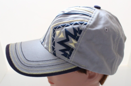 Cruel Women&#39;s Gray/Blue/Yellow Snapback Hat Cap Adjustable Size - £9.58 GBP