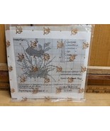1960s Clara Waever Counted Cross Stitch Nr 26-3285B Mushroom Morkviolet ... - $126.37 CAD