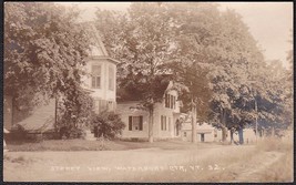 Waterbury, Vermont RPPC Real Photo Postcard #32 Street View - $12.25