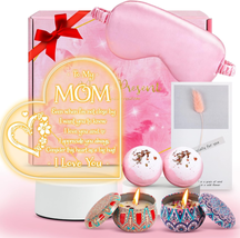 Mothers Day Gifts for Mom,Gift-Wrapped Box with Acrylic Engraved Night Light,Rel - £20.09 GBP
