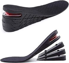 Invisible Height Increasing Insoles - 1.2" to 3.5" Lift with Comfortable... - $32.62