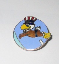 Los Angeles US Olympics Sam Eagle Swimming Enamel Pin 1 Inch in Size 1984 - £3.99 GBP
