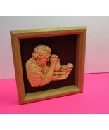 Grandma Praying At Supper Miller Studio Special Moments Framed Picture 1986 - £11.18 GBP