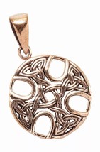 ⚔️ Celtic Cross Pendant – Bronze Amulet (3.5 cm) ⚔️ - $372.61 MXN