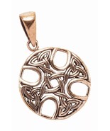 ⚔️ Celtic Cross Pendant – Bronze Amulet (3.5 cm) ⚔️ - $28.04 CAD