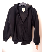 FLEECE ZIP-UP HOODIE Heavy Duty Sherpa Lining Men&#39;s MEDIUM VICTORY OUTFI... - $65.06 CAD