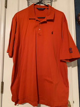 Vintage POLO GOLF Ralph Lauren Men&#39;s Size XL Burnt Orange Short Sleeve Polo - £7.81 GBP