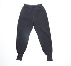 Vintage 90s Columbia Womens Large Faded Spell Out Fleece Cuffed Joggers ... - £35.57 GBP