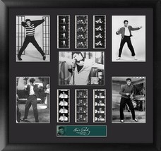 Rocking Elvis Presley Large Film Cell Montage Series 4 - £161.31 GBP+