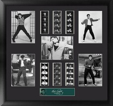 Rocking Elvis Presley Large Film Cell Montage Series 4 - $3,838.90 MXN+