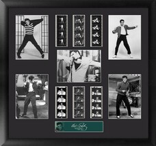 Rocking Elvis Presley Large Film Cell Montage Series 4 - £161.28 GBP+