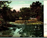 Country Club Lake Yonkers New York NY 1907 UDB Postcard G1 - £2.32 GBP