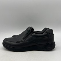 Nunn Bush Heritage 84696-007 Mens Black Leather Slip On Casual Sneakers Sz 8.5W - £27.23 GBP