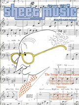 Sheet Music Magazine Jan 1980 Songs Jerome Kern Smoke Gets in your Eyes ... - £11.34 GBP