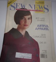 Vintage Sew News The Fashion Magazine For People Who Sew Dec 1991 - £3.21 GBP