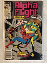 ALPHA FLIGHT #74 Newsstand Women Who Killed Spider-Man  1989 Marvel comics - £3.95 GBP