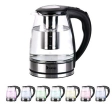 KTAXON ~ 1.8 Liter Glass Electric Kettle ~ LED Light ~ Water Heater ~ Co... - $70.00