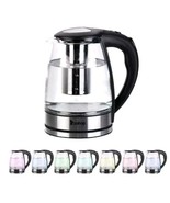 KTAXON ~ 1.8 Liter Glass Electric Kettle ~ LED Light ~ Water Heater ~ Co... - €60,30 EUR