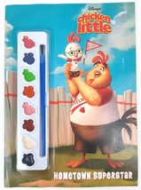 Disney Chicken Little Hometown Superstar Coloring Paint Activity Book 2001 NEW - £22.34 GBP