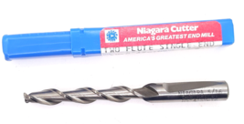 Niagara  2 Flute HSS 5/16&quot; Single End Mill 3/8&quot; Shank LOC 2&quot; R.H. - $8.99