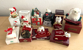 Vintage Fancy Feast Christmas Ornaments 1990-1999 - £5.49 GBP+