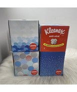 (4) Kleenex Brand 4 Boxes Anti-Viral - 55 Sheets Per Box - £7.92 GBP