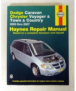 Haynes Repair Manual Dodge Caravan Chrysler Voyager &amp; Town &amp; Country 200... - £15.18 GBP