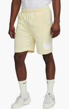 Nike Sportswear Club Shorts Size Small Alabaster / White New With Tags F... - £34.55 GBP