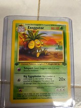 Exeggutor 53/64 Pokemon Card Jungle Set 1st Edition Uncommon 1999 - £7.46 GBP