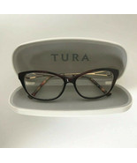 TURA eyeglasses Prescription 54-15-135 Color Burgundy Gold MOD R535 with... - $53.12 CAD