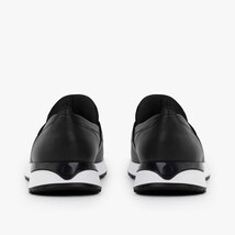 The Lara Black Leather Men Sneaker image 4
