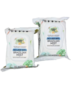 Lot 2 PowerStick Her Face &amp; Body Wipes Brazilian Mist 30ct/pk Travel Pac... - $29.76 CAD
