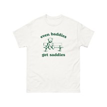Even Baddies Get Saddies, Funny Teddy Bear Shirt, Dumb Y2k Shirt - £11.67 GBP+