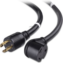 30 Amp Rv Adapter, Generator Cord) - 1 Point 5 Ft. (Nema L14-30P To Tt-30R) - - £19.03 GBP