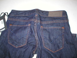  New Womens NWT William Rast Designer Jeans 24 Skinny Dark Rome Made in ... - $88.11