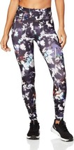 Nike Womens Floral Printed Leggings Size X-Small Color Black/Gunsmoke - £28.98 GBP