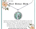 Bonus Mom Necklace Silver Tree of Life Necklace as Mothers Day Gifts, Bi... - £30.41 GBP