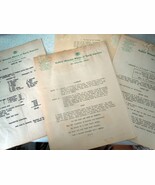 Vintage 4 Ladies Of Orient Shrine Correspondence 1940s - $3.99