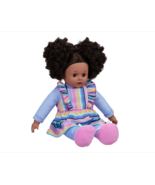 My Sweet Love Toddler Doll Soft Body Brown Eyes Adorable Hair Purple Out... - £7.31 GBP