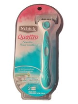 Schick Quattro Womens Razor Refill, Aloe &amp; Duo-Vitamin 4 Cartridges - $8.86