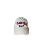 Olympics Team USA Rio 2016 Strap Back Baseball Hat Cap Beige Team Apparel - £7.31 GBP