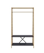 Pahor Hall Tree, Gold &amp; Black Finish - $8,342.71 MXN