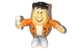 1991 Hanna Barbera Flintstones Bendable Fred Figure with Microphone 3-4 ... - $4.87