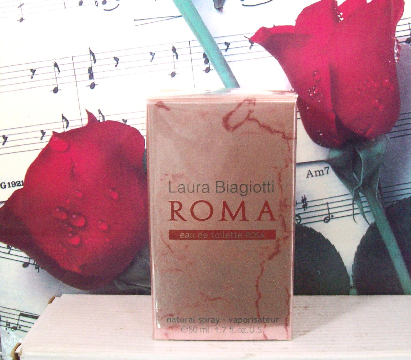 Primary image for Laura Biagiotti Roma Rosa EDT Spray 1.7 FL. OZ. NWB