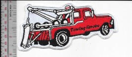 Vintage Trucking Towing Service Earlier Towing Truck Patch red - £8.59 GBP